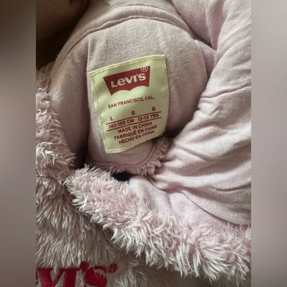 Levi's sherpa hoodie for kids - Picture 6 of 6